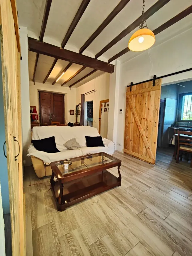 Parcela de 12.137 m2 con casa rústica habitable y bonitas vistas al mar y al Peñón de Ifach  - Benissa — 5