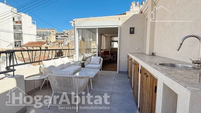 ¡ESPECTACULAR ÁTICO! ALTO Y ESQUINERO CON TERRAZA EN EL CENT - foto 2