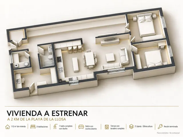 Exclusividad y confort: piso recién reformado a estrenar en finca de solo dos viviendas — 38
