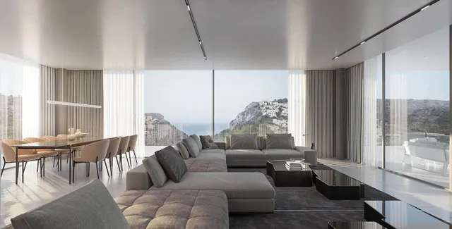 Villa de lujo en Moraira con vistas al mar, en la zona Verde - foto 2