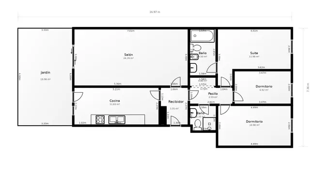 Seminuevo con terraza, piscina, parking y trastero — 31