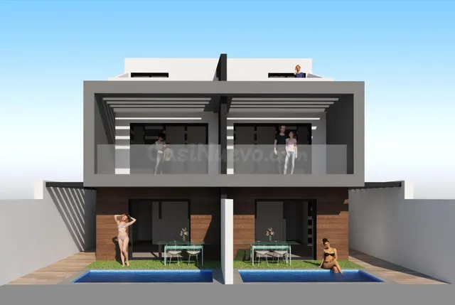 Adosado 3 habitaciones 107m² en venta - San blas