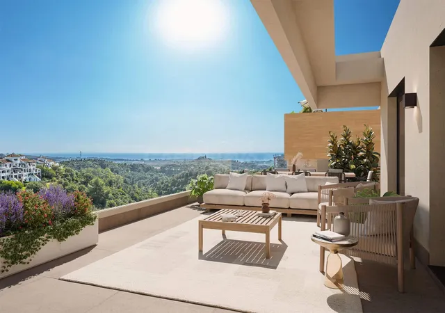 Ático de 3 dormitorios con solarium vistas mar Marbella - foto 3