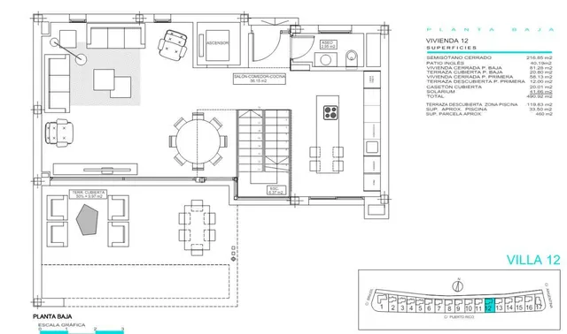 Villa 4 habitaciones 393m² en venta - Camporrosso village — 40