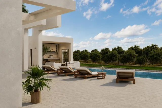 Villa de obra nueva en parcela rústica de 11.559 m2 en Benejúzar — 15