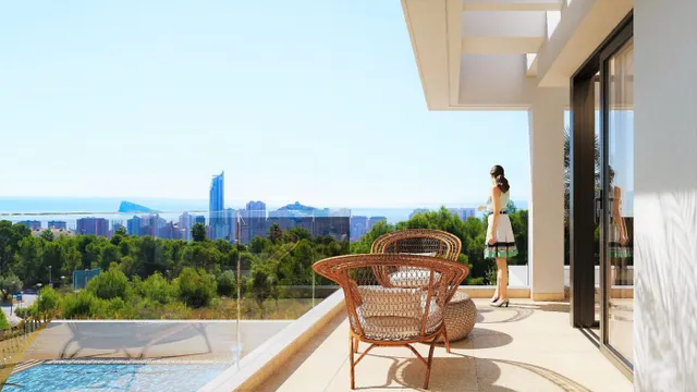 SE VENDE VILLA DE LUJO EN ZONA SIERRA CORTINA, FINESTRAT! SE - foto 4