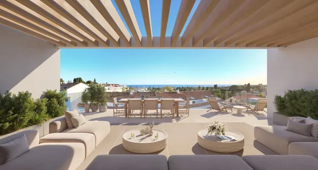 VIVIENDAS DE LUJO EN NUEVA ANDALUCIA CON VISTAS AL MAR DE OB