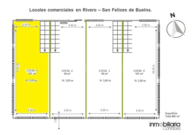 Céntrico local en San Felices de Buelna – Cantabria / Local  - foto 3
