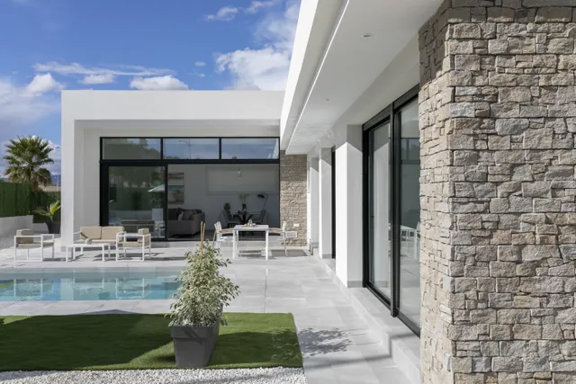 Villa independiente moderna con 3 dormitorios y piscina privada a la venta en Calasparra(Murcia) — 7