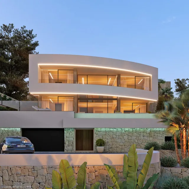 Lujosa Villa de 4 dormitorios a la venta con Vistas al Mar en Calpe — 5