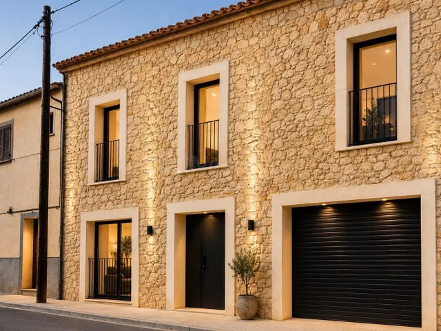 Casa tradicional mallorquina con proyecto contemporáneo
