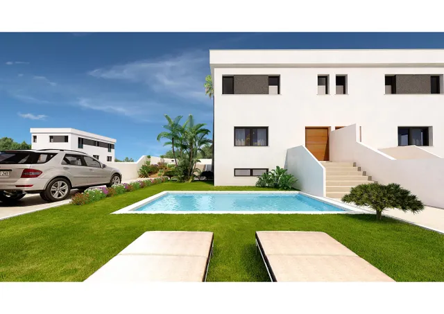 Chalet pareado moderno con piscina privada y semisótano en Alhaurín de la Torre — 14