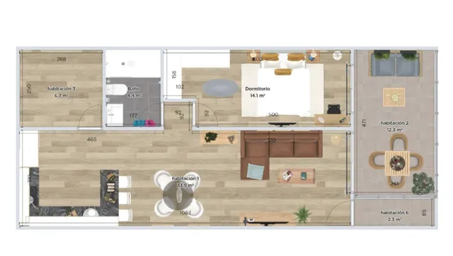 APARTAMENTO EN PLANTA BAJA CENTRO DE SAN PEDRO DEL PINATAR — 6