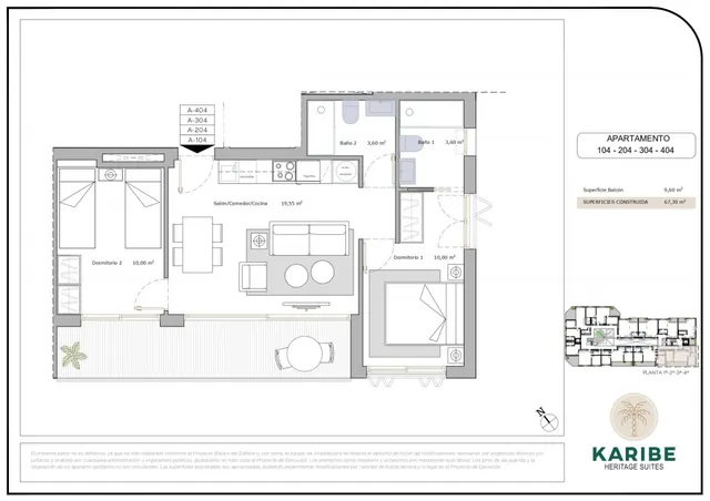 Villa 1 habitación 41m² en venta - LA PUNTICA — 22
