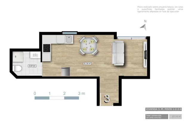 Apartamento 27m² en venta - torrevieja — 17