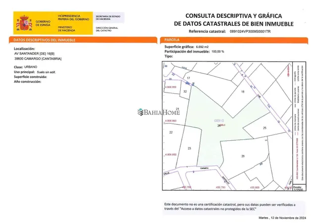 Terreno urbano premium en Muriedas (Camargo) — 3.867 m2 edif - foto 5