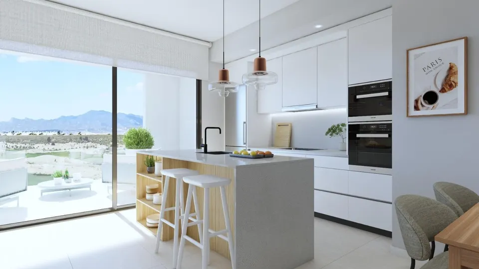 Apartamento de 2 dormitorios a la venta en el campo de Golf de Condado de Alhama
