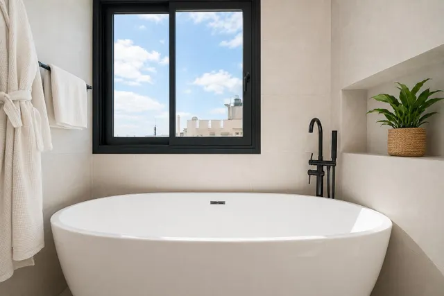 Ático de diseño en S'Escorxador, Palma.Vistas a la ciudad y Tramuntana. — 20