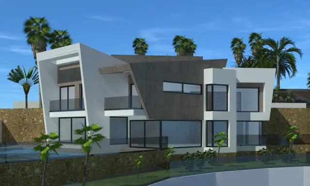 Próximamente proyecto nuevo de 4 villas de lujo estilo moderno — 12