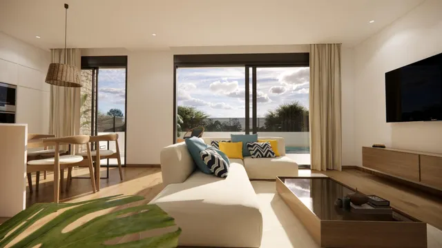 Pareado de obra nueva con piscina privada y jardín en Dolores — 19