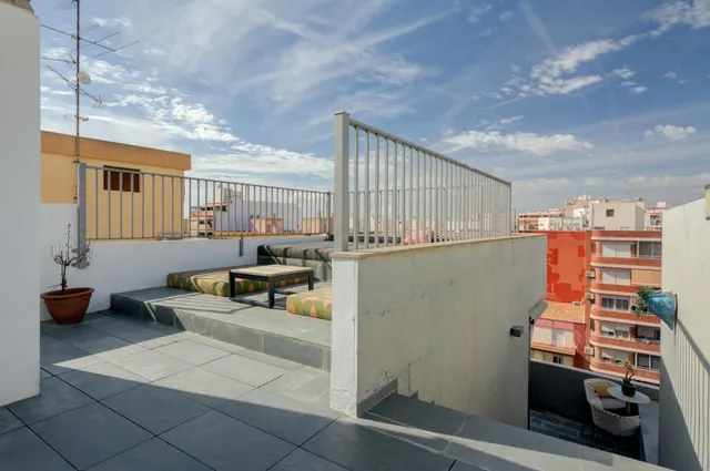 Ático con solárium de una habitación doble y un despacho en Avda. General Marvá — 6