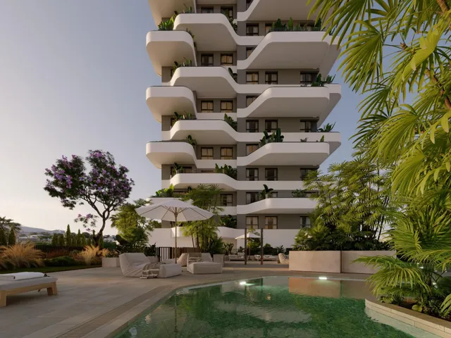 Apartamento de nueva construcción con 3 dormitorios a la venta a solo 450 m de la playa en Calpe — 24