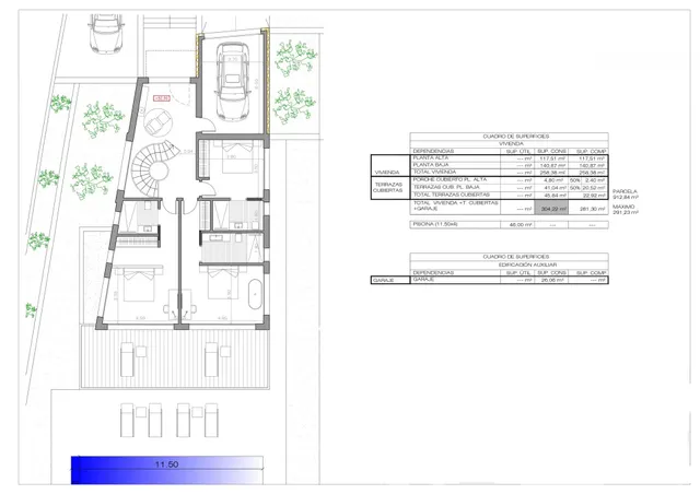 Villa 4 habitaciones 350m² en venta - Pla del mar — 14