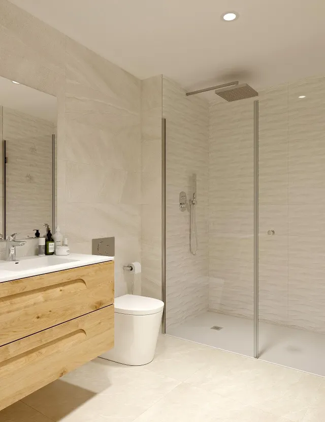 Apartamentos de obra nueva con piscina, a unos 100 m de la Playa del Cura — 7