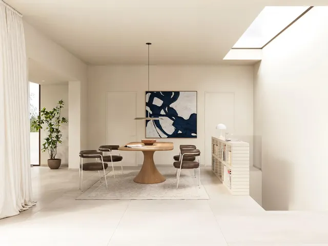 Villa de estilo ibicenco con 4 dormitorios  y piscina privada en La Finca Golf(Algorfa) — 9