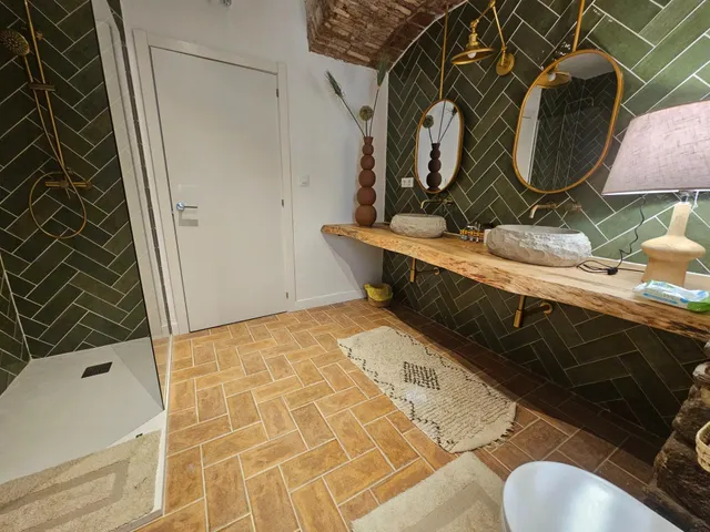 Sant Celoni (centro):  preciosa planta baja  en venta totalmente  rehabilitada — 18