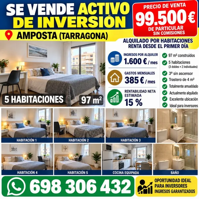 Piso en Venta en Amposta Tarragona