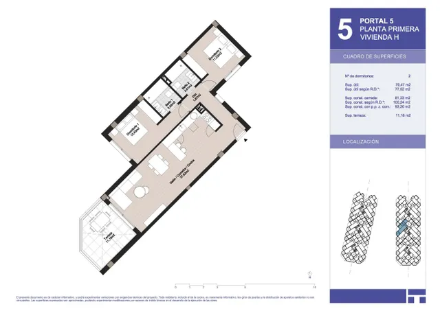 Apartamento 2 habitaciones 100m² en venta - EL MORCHE — 35