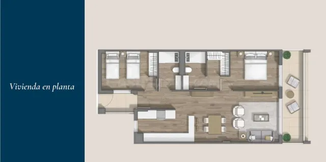 Apartamento 2 habitaciones 231m² en venta - Puerto Narixa — 11