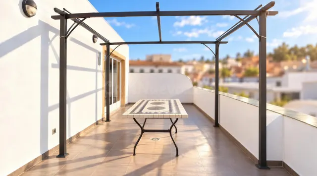 UNA TERRAZA DONDE LA CASA RECIBE UN NUEVO AIRE Y SE CONVIERTE EN UN ÁTICO DE LUJO!! — 4