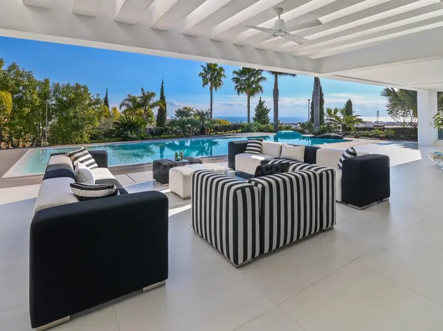 Villa de lujo en benahavis con vistas al mar — 7