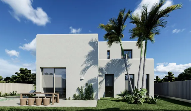 Villa exclusiva de 3 dormitorios con piscina privada en Oliva Nova Golf Resort — 9
