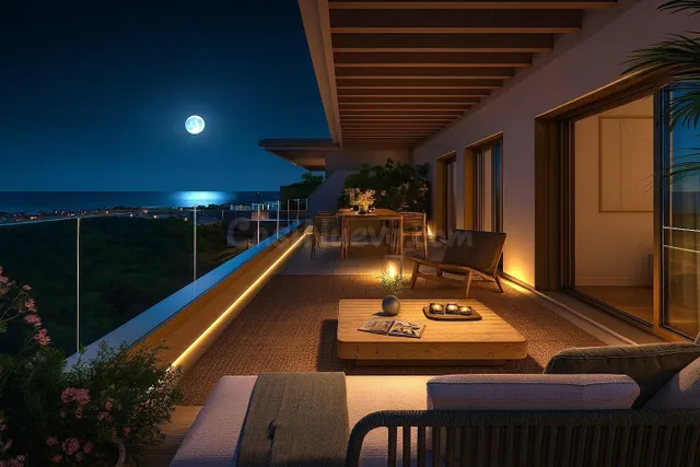 Atico con terraza y vistas al mar en El Pinillo - Torremolinos — 9