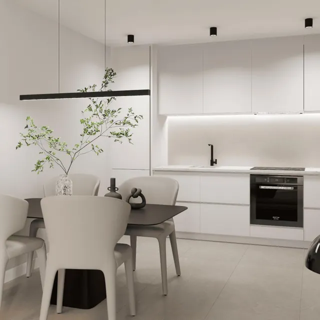 Espectacular piso a estrenar con 2 habitaciones, 2 baños y balcón. — 24