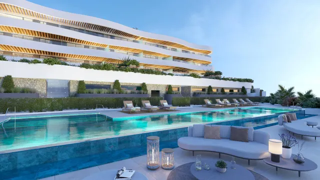 MARAVILLOSA PROMOCIÓN DE 22 APARTAMENTOS DE 2 Y 3 DORMITORIOS EN MIJAS COSTA — 14