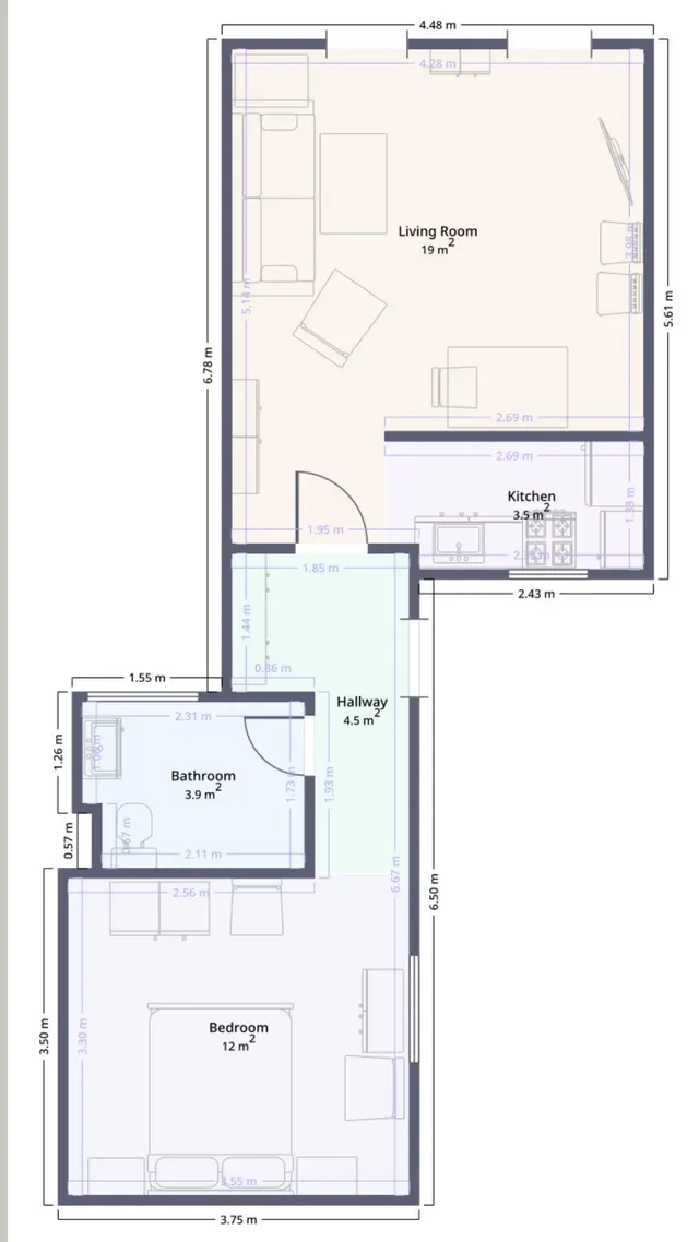 Oportunidad de Inversión y Vivienda en Granada Centro: Apartamento Luminoso junto a Gran Vía ref: DLR00284 — 26