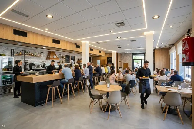 Local comercial de hostelería con gran terraza y salón de eventos en Guadiana. — 16