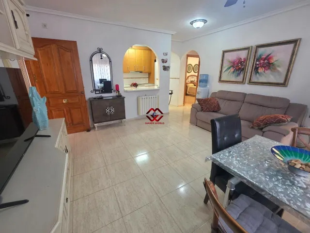 Piso planta baja con dos terrazas, piscina comunitaria y parking en Los Narejos — 7