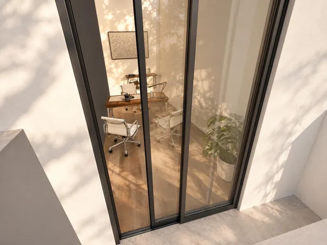 Casa única de 253 m2 con garaje doble, oficina, salón social y +100 m2 de terrazas — 44