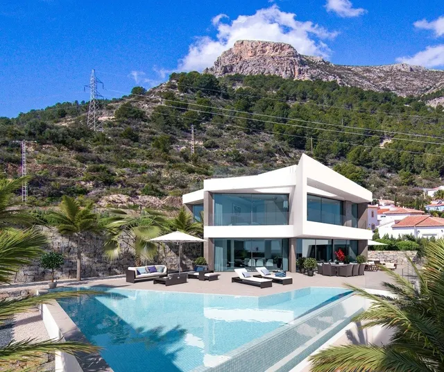 Nueva Promoción en Calpe de 6 Villas de lujo independientes con impresionantes vistas!! — 5