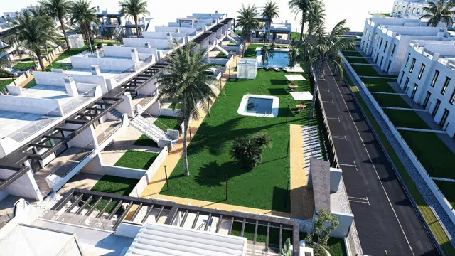 Bungalows de nueva construcción con jardín o solárium cerca de la playa en Pilar de la Horadada — 46