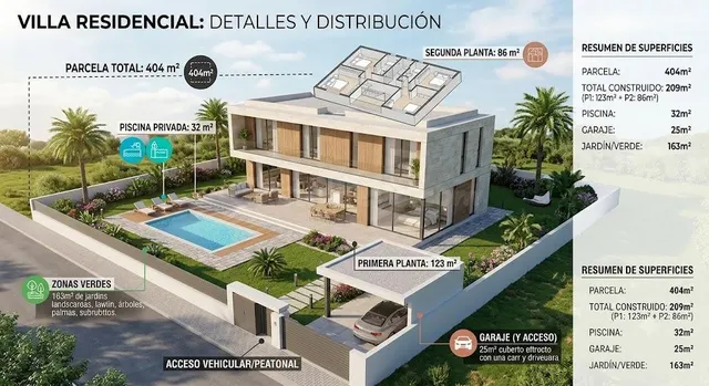 Parcela en venta en Torrellano (Elche) – 400 m2, orientación - foto 3