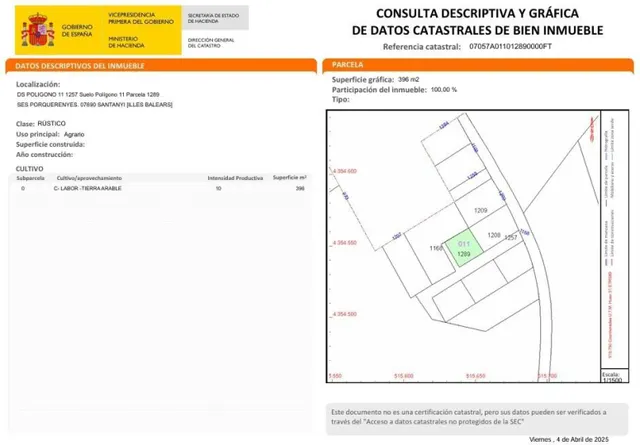 Solar rústico de 380m2 — 2