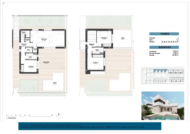 Villa de nueva construcción con 3 dormitorios en Los Alcazares. — 12