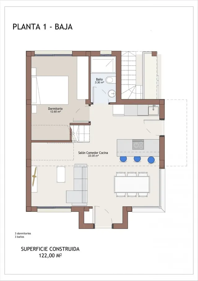 PRECIOSA VILLA MODERNA DE 3 DORM. DE NUEVA CONSTRUCCIÓN EN VERA, ALMERIA — 42