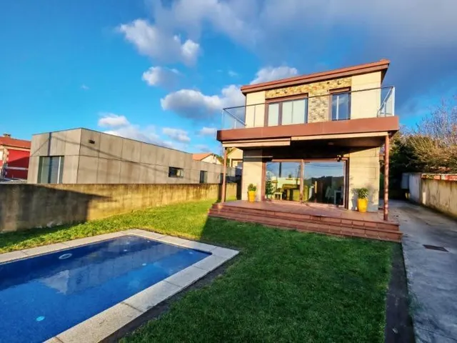 Casa independiente con piscina en Beade - foto 3